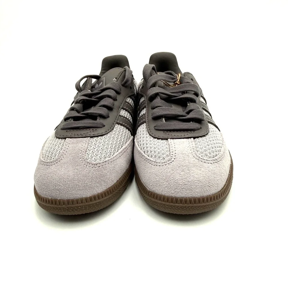 adidas Samba OG Glory Grey Charcoal Gum Men's Size 5.5 JR0886 NEW